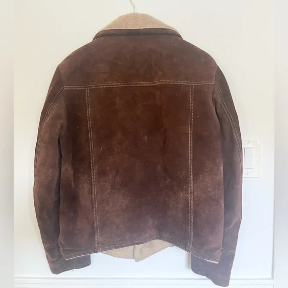 Vintage JC Penny suede coat - Picture 3 of 6